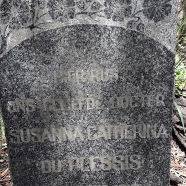 PLESSIS Susanna Catherina, du 1913-1914