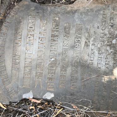 JAGER G.P., de nee DIPPENAAR 1877-1937