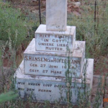 North West, KOSTER district, Rosmincol 442, Mabaalstad, Old Missionary cemetery