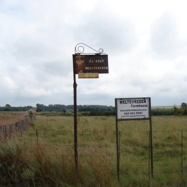 1. Entrance to the farm Weltevreden