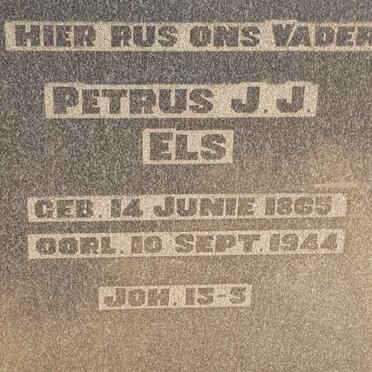 ELS Petrus J.J. 1865-1944