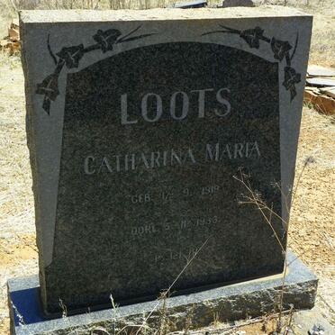 LOOTS Catharina Maria 1919-1933
