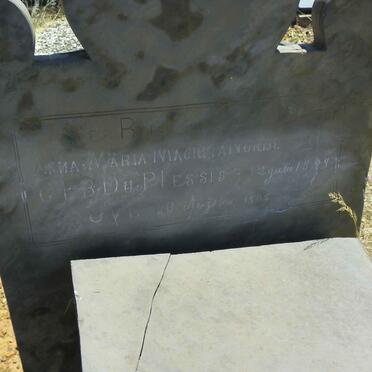 NORTJE Anna Maria Magrieta nee DU PLESSIS 1899-1925