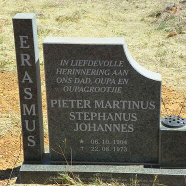 ERASMUS Pieter Martinus Stephanus Johannes 1904-1973