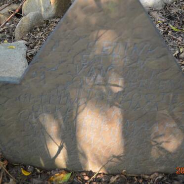 WALT Catharina Levina, van der nee KRUGER -1899