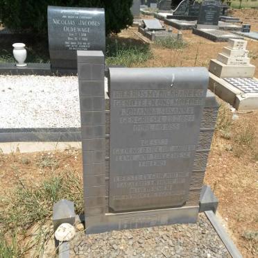 BRIEL Johanna Susanna nee GRIESEL 1887-1955