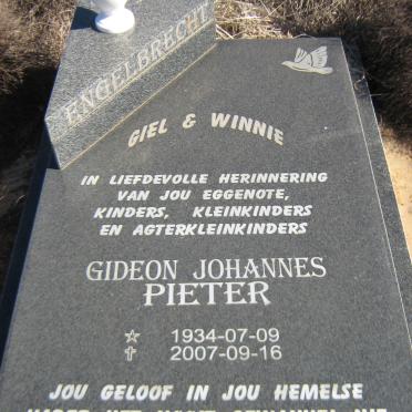 ENGELBRECHT Gideon Johannes Pieter 1934-2007 &amp; Wilhelmina Hendrina 1938-