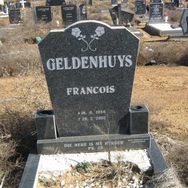 GELDENHUYS Francois 1956-2002