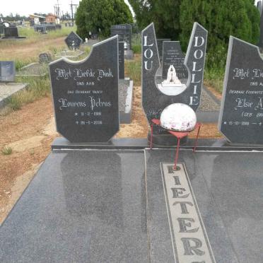 PIETERSE Lourens Petrus 1916-2006