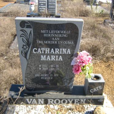 ROOYEN Catharina Maria, van 1932-2007