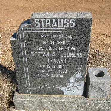 STRAUSS Stefanus Lourens 1913-1990