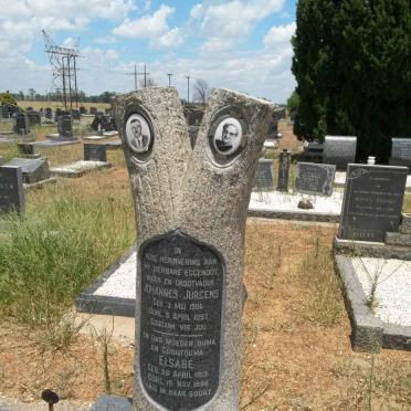 VILJOEN Johannes Jurgens 1906-1957 &amp; Elsabe 1913-1998