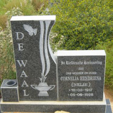 WAAL Cornelia Hendriena, de 1917-1998