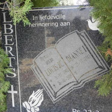 ALBERTS Louis J.C. 1948-2005 &amp; Dianne I. 1947-