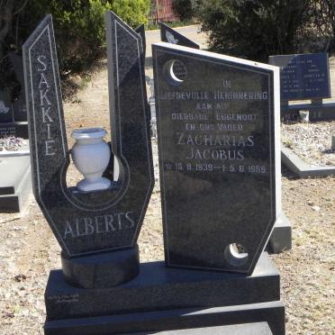 ALBERTS Zacharia Jacobus 1939-1989
