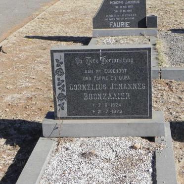 BOONZAAIER Cornelius Johannes 1924-1979