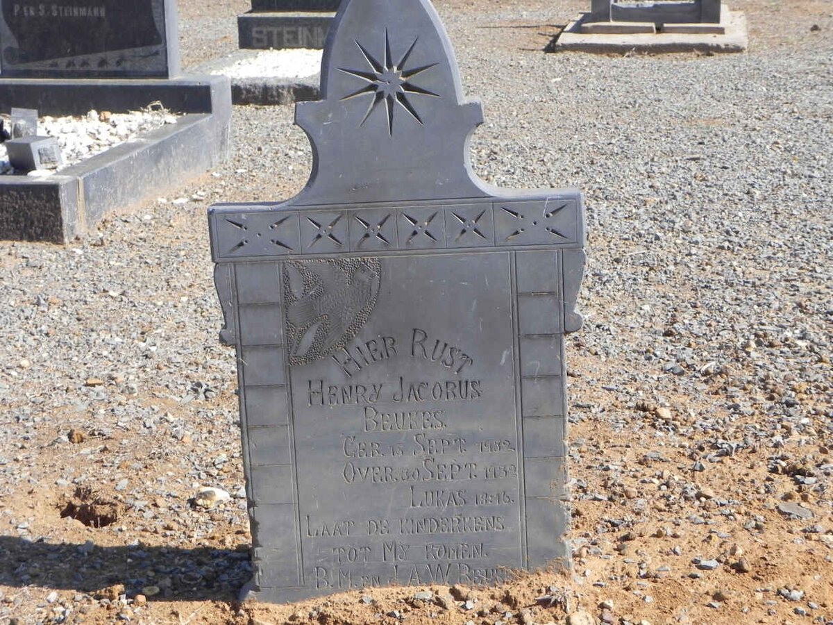 BEUKES Henry Jacobus 1932-1932