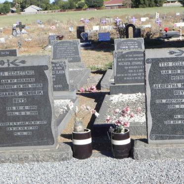 BUYS Johannes Hendrik 1886-1958 &amp; Albertha Magretha ROOTMAN 1896-1965