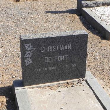 DELPORT Christiaan 1959-1959