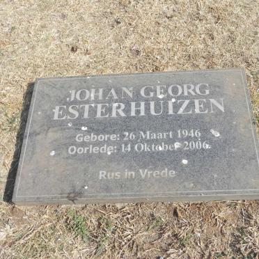 ESTERHUIZEN Johan Georg 1946-2006