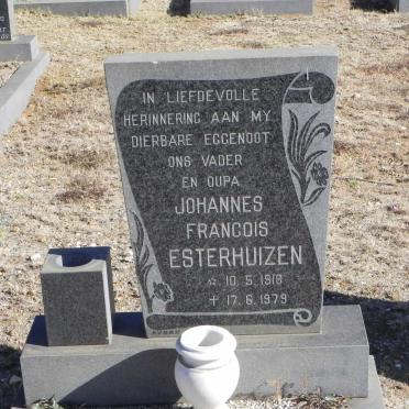 ESTERHUIZEN Johannes Francois 1918-1979