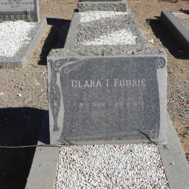 FOURIE Clara I. 1885-1970