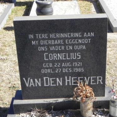 HEEVER Cornelius, van den 1921-1985