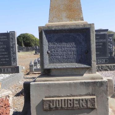JOUBERT Hendriena J. nee ESTERHUIZEN 1872-1940