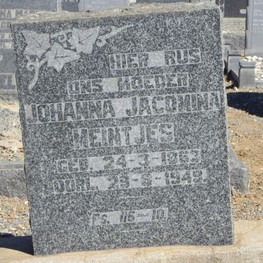 MEINTJES Johanna Jacomina 1863-1949