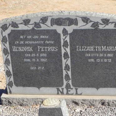 NEL Hendrik Petrus 1899-1962 &amp; Elizabeth Maria OTTO 1902-1972