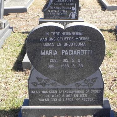 PACIAROTTI Maria 1915-1993
