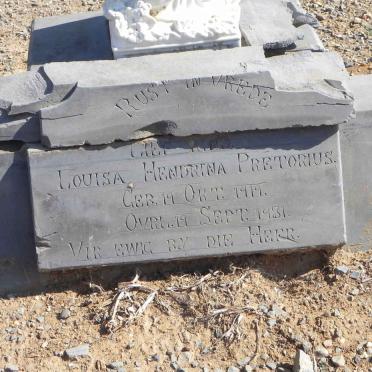 PRETORIUS Louisa Hendrina 1919-1931