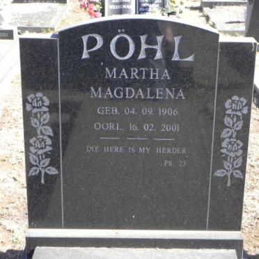 PÖHL Martha Magdalena 1906-2001