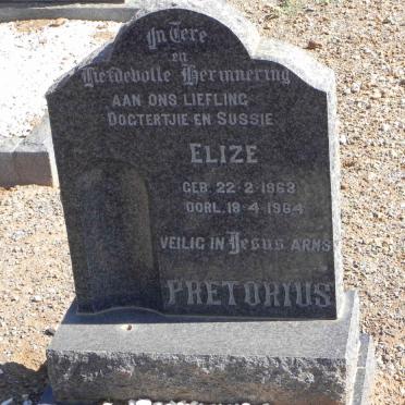 PRETORIUS Elize 1963-1964