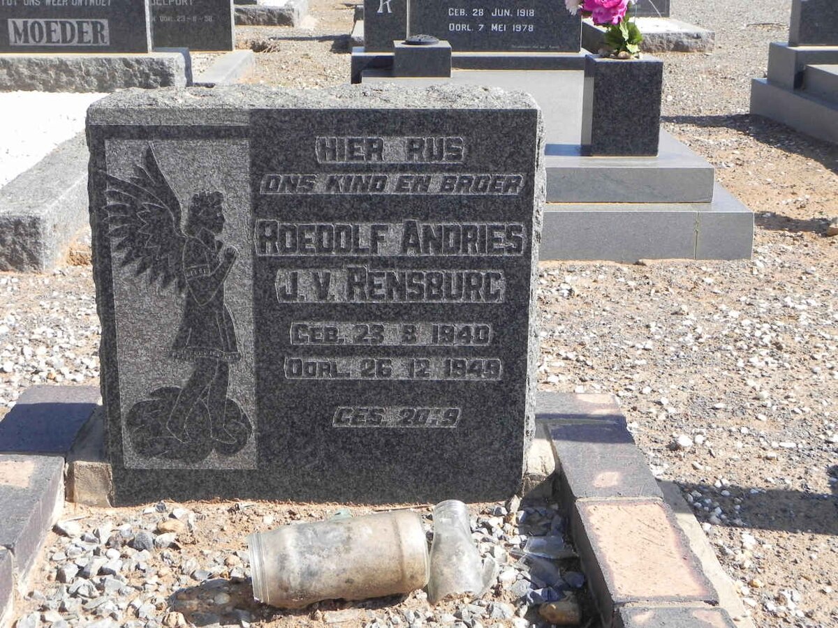 RENSBURG Roedolf Andries, J. v. 1940-1949