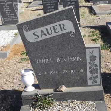 SAUER Daniel Benjamin 1947-1976
