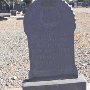 SEYFFERT Maria Jacoba 1934-1935