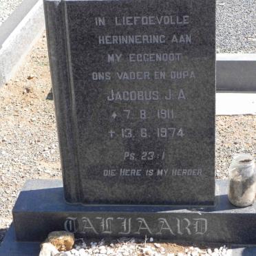 TALJAARD Jacobus J.A. 1911-1974