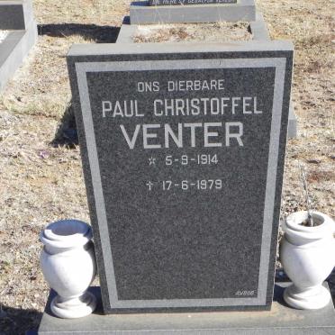 VENTER Paul Christoffel 1914-1979