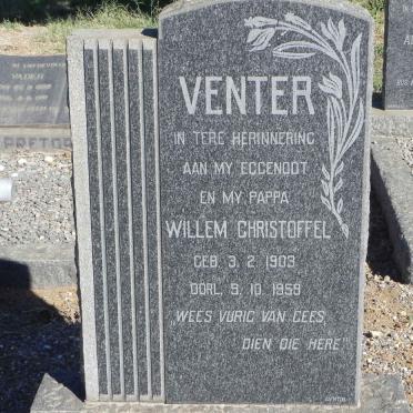 VENTER Willem Christoffel 1903-1959
