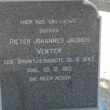 VENTER Pieter Johannes Jacobus 1842-1913