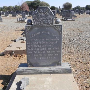 VENTER Johannes George 1910-1925