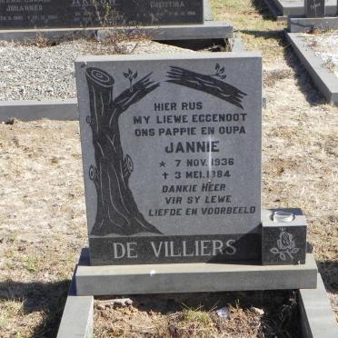 VILLIERS Jannie, de 1936-1984