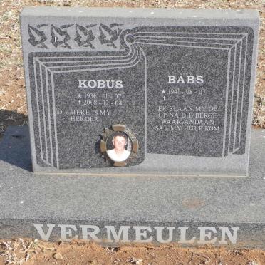 VERMEULEN Kobus 1936-2008 &amp; Babs 1941-