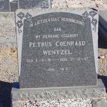 WENTZEL Petrus Coenraad 1918-1967