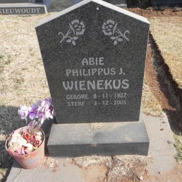 WIENEKUS Abie Philippus J. 1927-2005