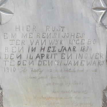 WYK Emmerensi Joh Ester, van 1886-1910