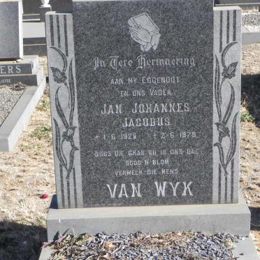 WYK Jan Johannes Jacobus, van 1928-1979