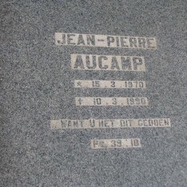 AUCAMP Jean-Pierre 1970-1990
