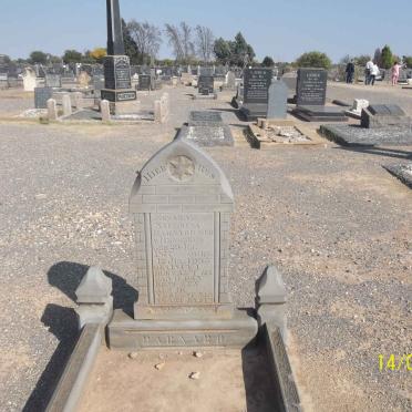 BARNARD Susarah Salomina nee VAN RENSBURG 1877-1935